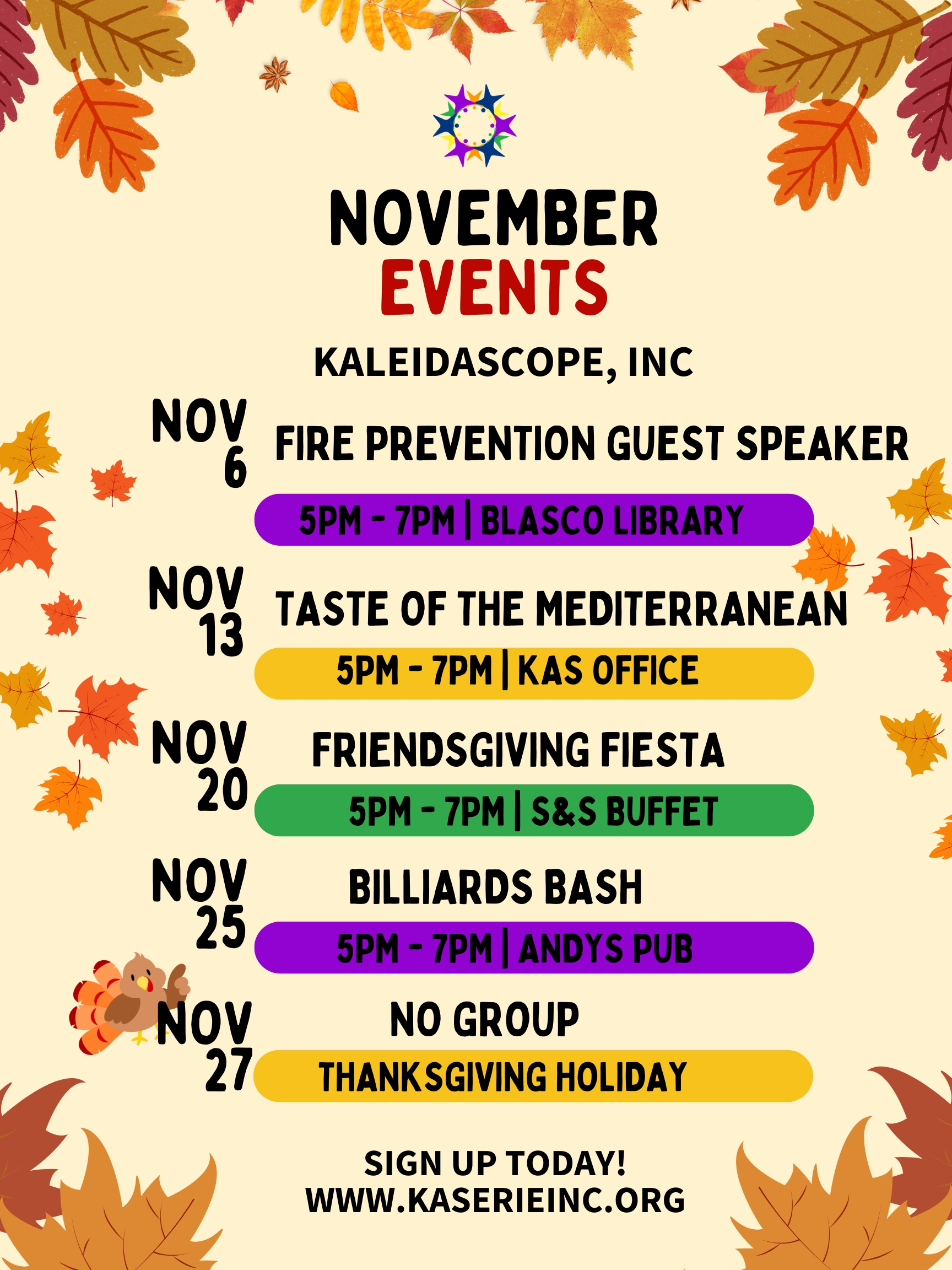 November events 2 v3